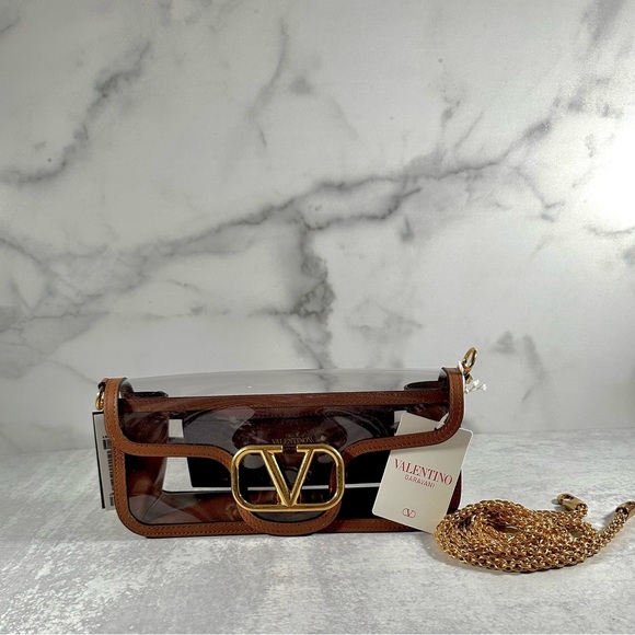 Valentino Garavani PVC Locò Shoulder Bag - Picture 2 of 6